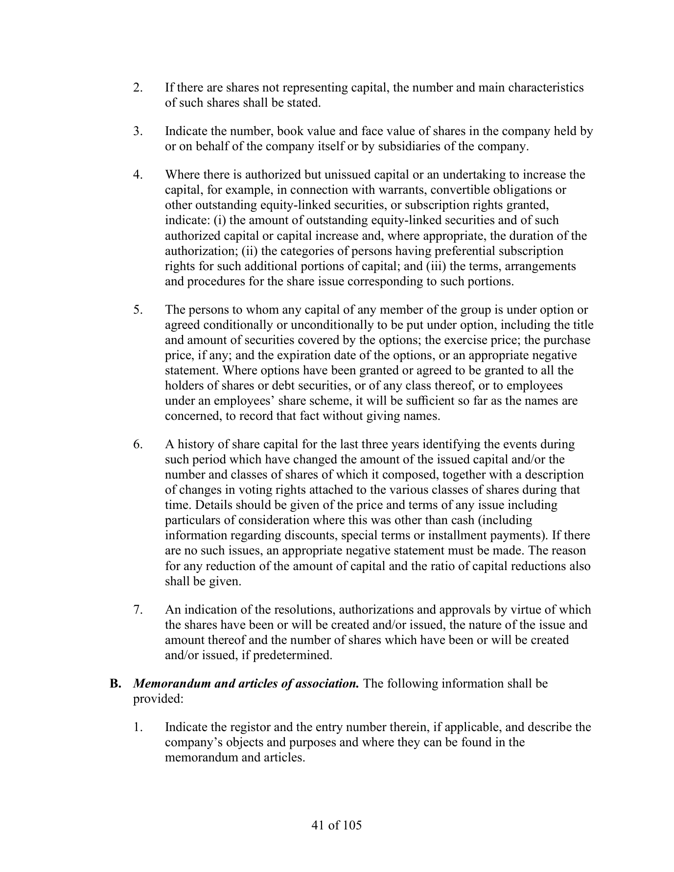 Form 20-F 第 41 页:可转换证券与潜在权益披露