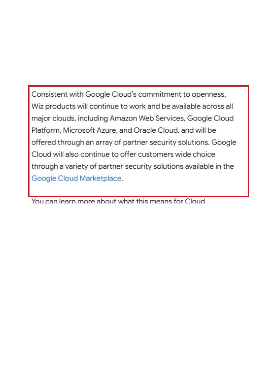Google交割公告 focus P01