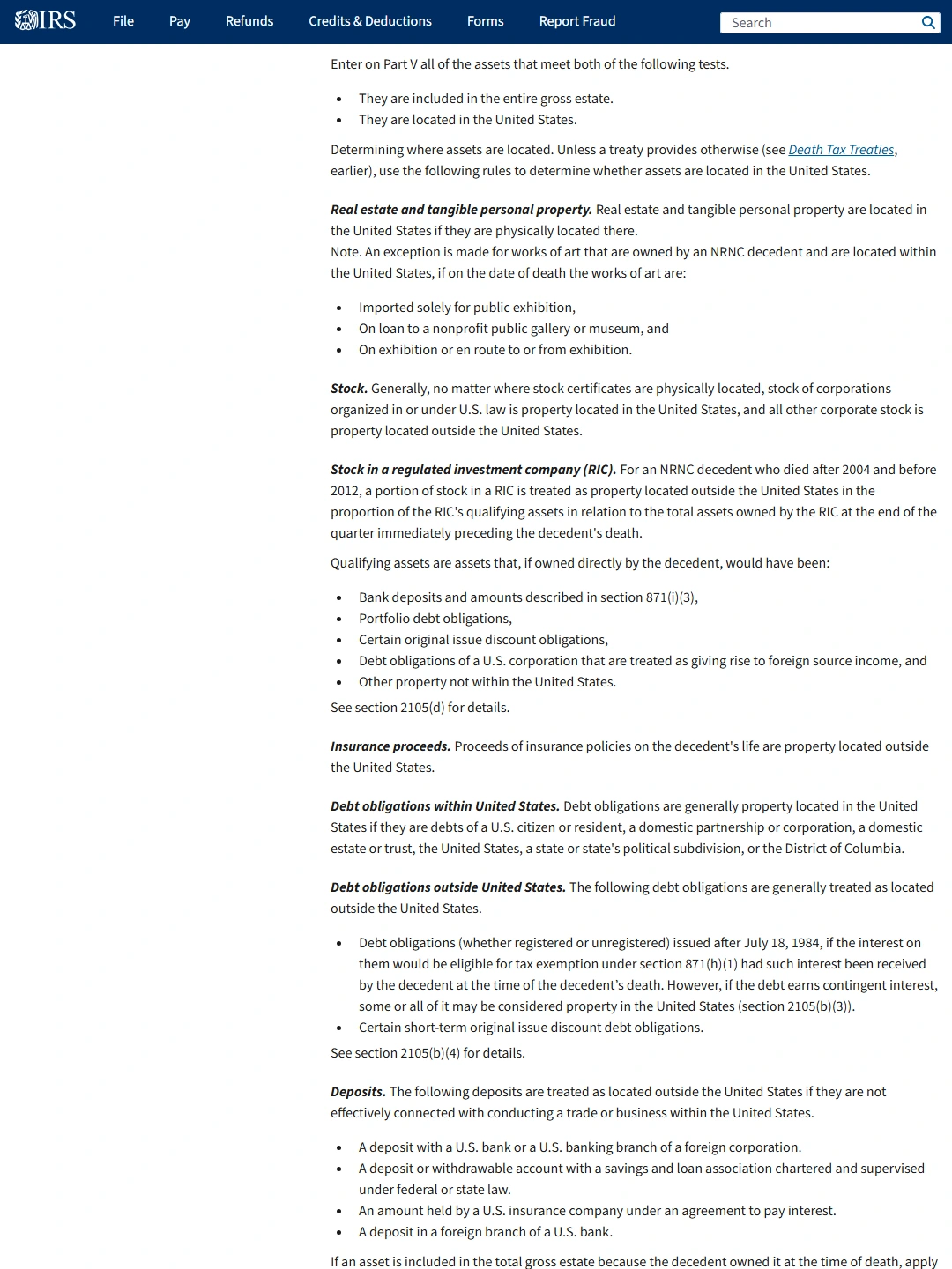 IRS:Instructions for Form 706-NA (09/2025)