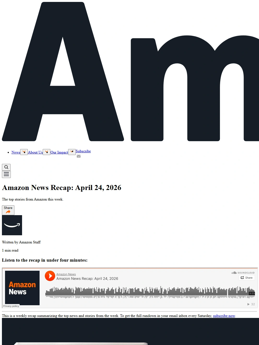 Amazon News Recap April 24 2026 identity P07