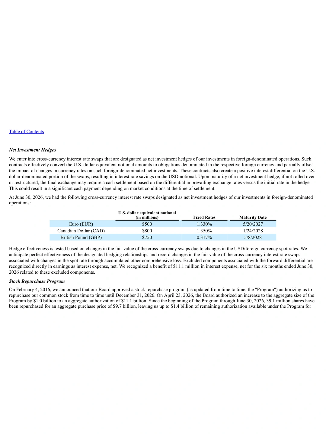Corpay Form 10-Q for quarter ended June 30 2026 identity P02