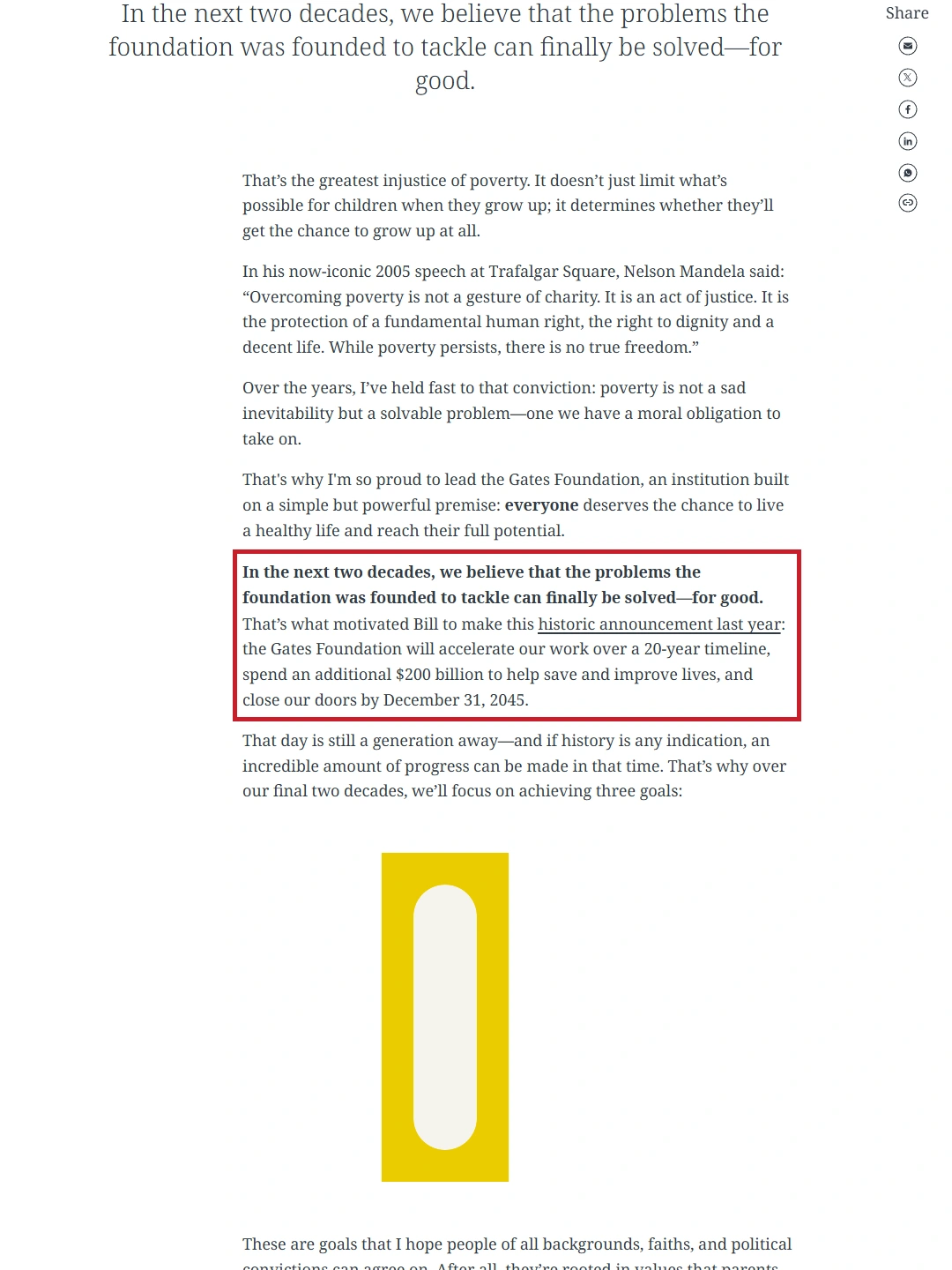 The 2026 Gates Foundation Annual Letter: Reaching 2045 focus P01